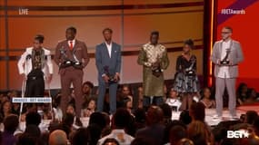 Mamoudou Gassama récompensé lors d'une cérémonie qui distingue les acteurs de la culture noire-américaine