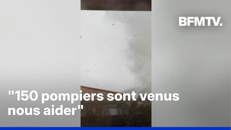 Tornade à Mios en Gironde: Cédric Pain, maire (PS) de Mios, fait le point sur BFMTV