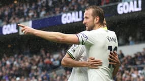 Harry Kane, buteur avec les Spurs contre Crystal Palace, le 6 mai 2023.