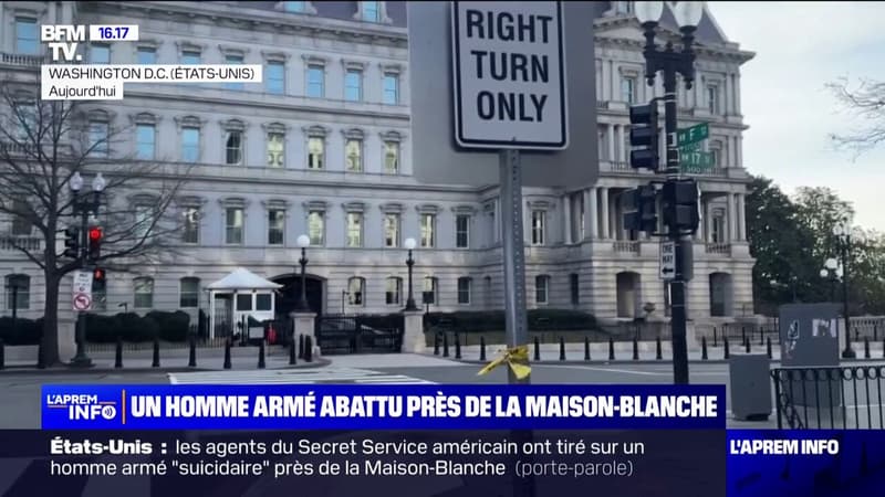 États-Unis: un homme armé abattu par les services secrets à l'extérieur de la Maison Blanche