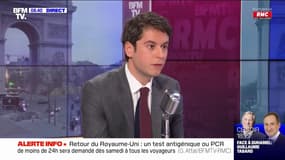 Gabriel Attal dit "regretter" le maintien de l'annonce de la grève à la SNCF