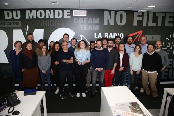 Les 12 concurrents et le jury de RMC