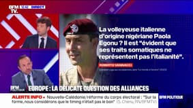En "désaccord' mais pas "rédhibitoire": Sébastien Chenu réagit aux propos racistes et homophobes d'un candidat aux européennes en Italie avec qui le RN pourrait siéger