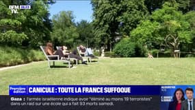 Malgré une vigilance jaune canicule, les Rouennais ont dû mal à se rafraîchir
