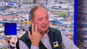 Colère des agriculteurs: "Les gens n'en peuvent plus, ils n'ont plus rien à perdre", relate avec émotion Christian Convers, éleveur en Haute-Savoie et secrétaire national de la Coordination rurale