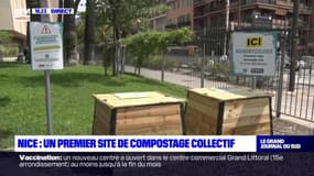 Nice: un site de compostage collectif installé