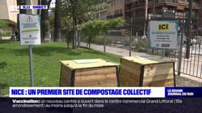 Nice: un site de compostage collectif installé