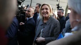 Marine Le Pen au salon de l'agriculture le 28 février 2024