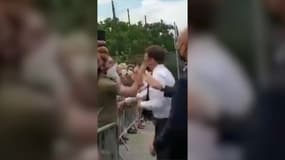 Emmanuel Macron dans la Drôme