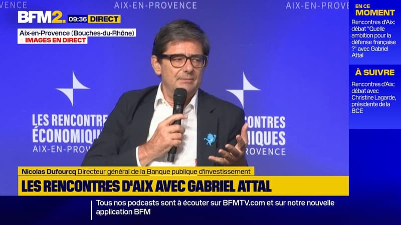 "Ce qu'on met dans la baguette des Français, on ne le met pas dans les missiles": la dette française, plutôt pour financer le réarmement que le social, estime le patron de Bpifrance