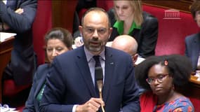 Édouard Philippe à l’Assemblée le 15 octobre 2019