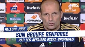 Juventus : Allegri juge son groupe "renforcé" par les affaires extra-sportives
