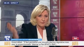M. LE Pen: "L'ensemble de la solidarité en matière de logement va au bénéfice des migrants"