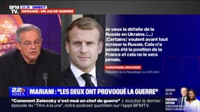 "Ne pas écraser la Russie": Thierry Mariani salue la position "équilibrée" d'Emmanuel Macron