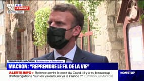 Emmanuel Macron sur les dérives des réseaux sociaux: "Nos sociétés deviennent plus violentes à cause de ces usages"