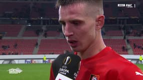 Romain Bourigeaud après Rennes-Cluj, le 24 octobre 2019