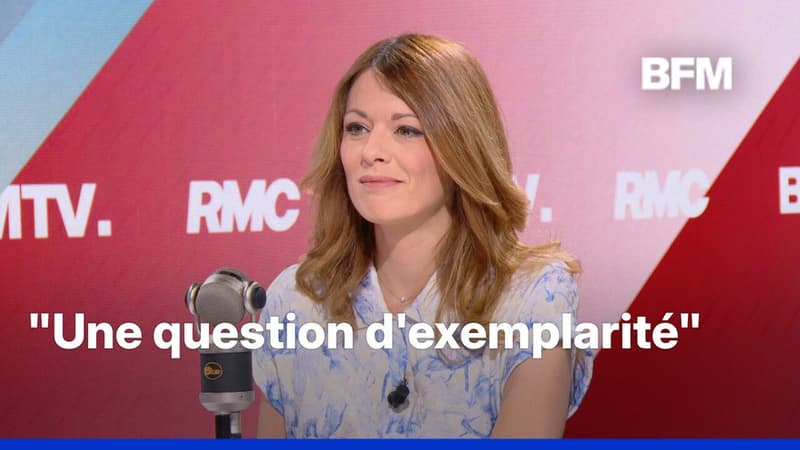 Maud Bregeon, porte-parole du gouvernement, indique qu'elle fera "le test anti-drogues"