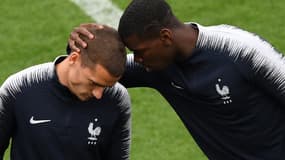 Antoine Griezmann et Paul Pogba