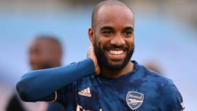 Alexandre Lacazette buteur lors de West Ham-Arsenal