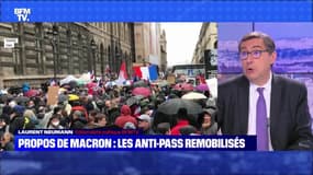 Propos d'Emmanuel Macron : les anti-pass remobilisés - 09/01