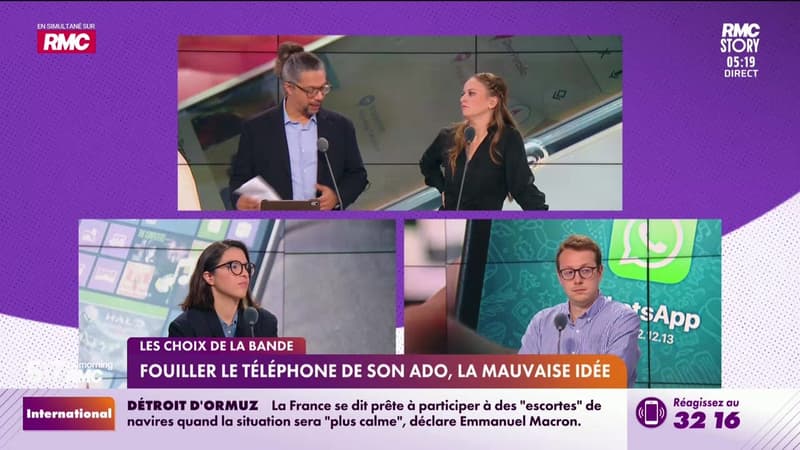 Les choix de la bande : Fouiller le téléphone de son ado, la mauvaise idée - 18/03