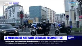 Nord: le meurtre de Nathalie Debaillie reconstitué