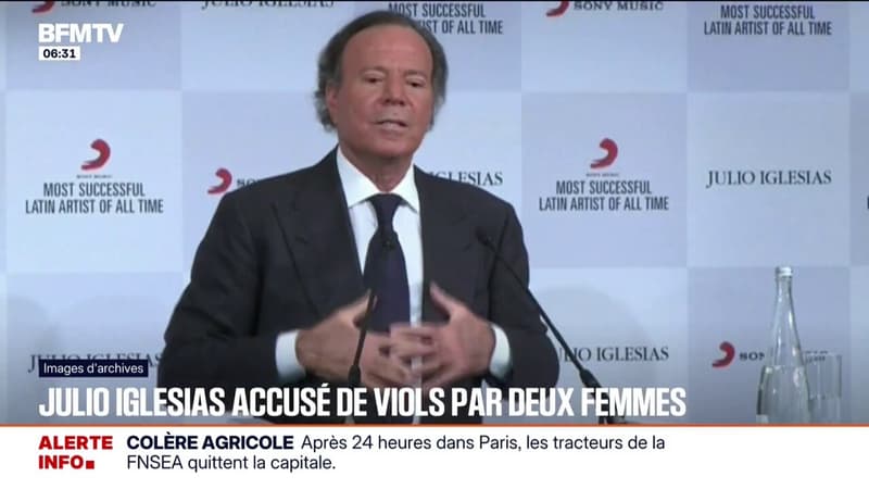 Julio Iglesias accusé de viols par deux anciennes employées