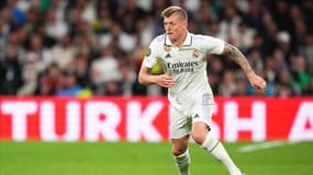 Toni Kroos avec le Real Madrid en 2023.