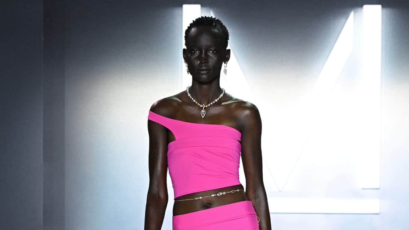 Kuany Atem au défilé Messika haute joaillerie, 26 septembre 2024 Kuany Atem au défilé Messika haute joaillerie, 26 septembre 2024