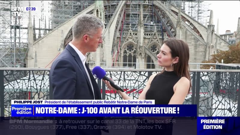 Notre-Dame de Paris: J-100 avant la réouverture prévue le 8 décembre