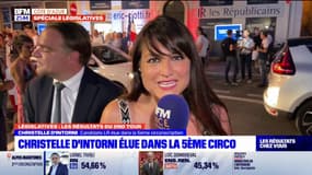 "La fidélité, les convictions et la constance ont payé face à l'opportunisme": Christelle d'Intorni (LR) annonce son élection dans la 5e circonscription des Alpes-Maritimes