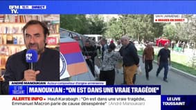 "On est dans une vraie tragédie":  André Manoukian réagit à l'offensive éclair de l'Azerbaïdjan au Haut-Karabagh