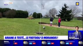 Ariane a testé le Footgolf !