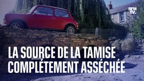  La source de la Tamise complétement asséchée