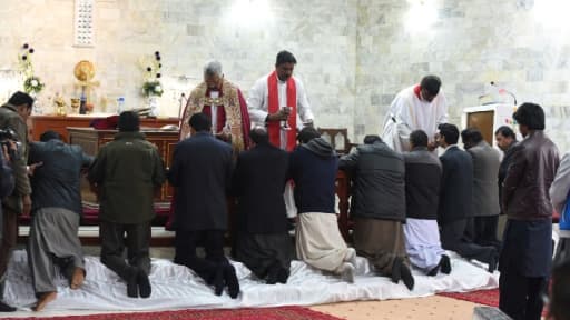 Christians make up less than two percent of Pakistan's 207 million people and have long faced discrimination in the conservative Muslim country Christians make up less than two percent of Pakistan's 207 million people and have long faced discrimination in the conservative Muslim country