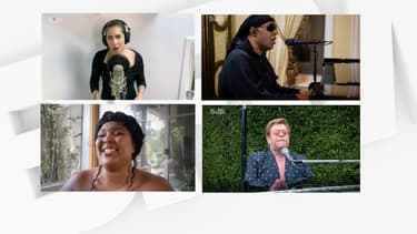 Stevie Wonder, Lizzo, Elton John ont répondu présent à l'appel de Lady Gaga pour son concert caritatif.