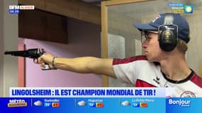 Bas-Rhin: à 18 ans, Pascal est champion du monde espoir de tir