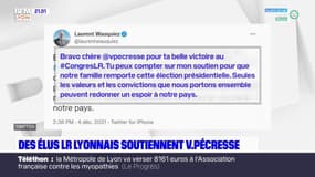 Congrès LR: Laurent Wauquiez apporte son soutien à Valérie Pécresse