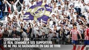 Coronavirus / Liga : Le Real demande à ses supporters de ne pas se rassembler en cas de titre
