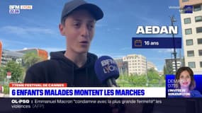 Six jeunes lyonnais touchés par le cancer ont monté les marches du festival de Cannes