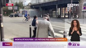 Mortalité routière : les piétons pas assez attentifs ?