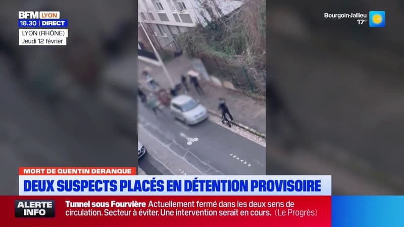 Mort de Quentin Deranque : deux suspects placés en détention provisoire