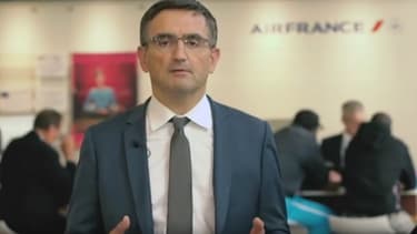 Xabier Broseta, le DRH d'Air France, veut montrer le "vrai visage" d'Air France.