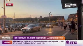 Les électeurs d'Éric Ciotti inquiets de la victoire du NFP