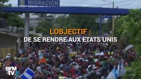 Des milliers de migrants honduriens forcent la frontière Guatemala-Mexique