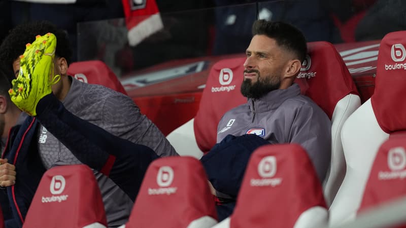 Lille: "Peut-être besoin de retrouver la fraîcheur", Genesio justifie le coup de mou de Giroud
