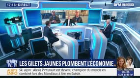 Les gilets jaunes plombent l’économie
