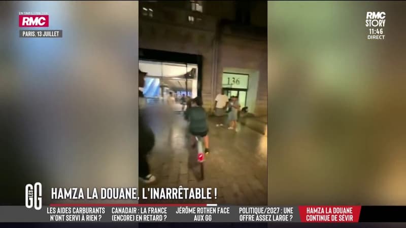 "C'est un phénomène de foire": Hamza la douane récidive
