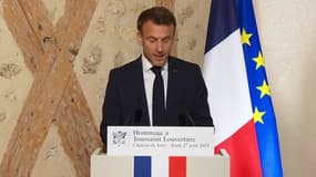 Emmanuel Macron: "Toussaint Louverture avait compris que la seule insoumission était vaine"