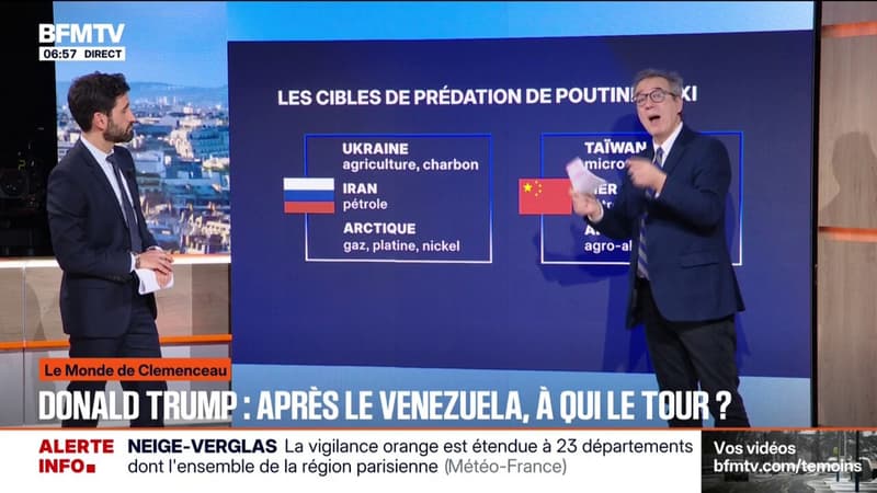 ÉDITO - Groenland, Iran...quelle sera la prochaine cible de Donald Trump?